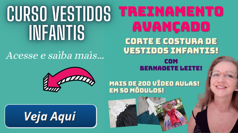 Como fazer vestidos infantis do básico ao avançado | Curso