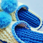 Pantufas de crochê passo a passo  (Curso pantufas russa)