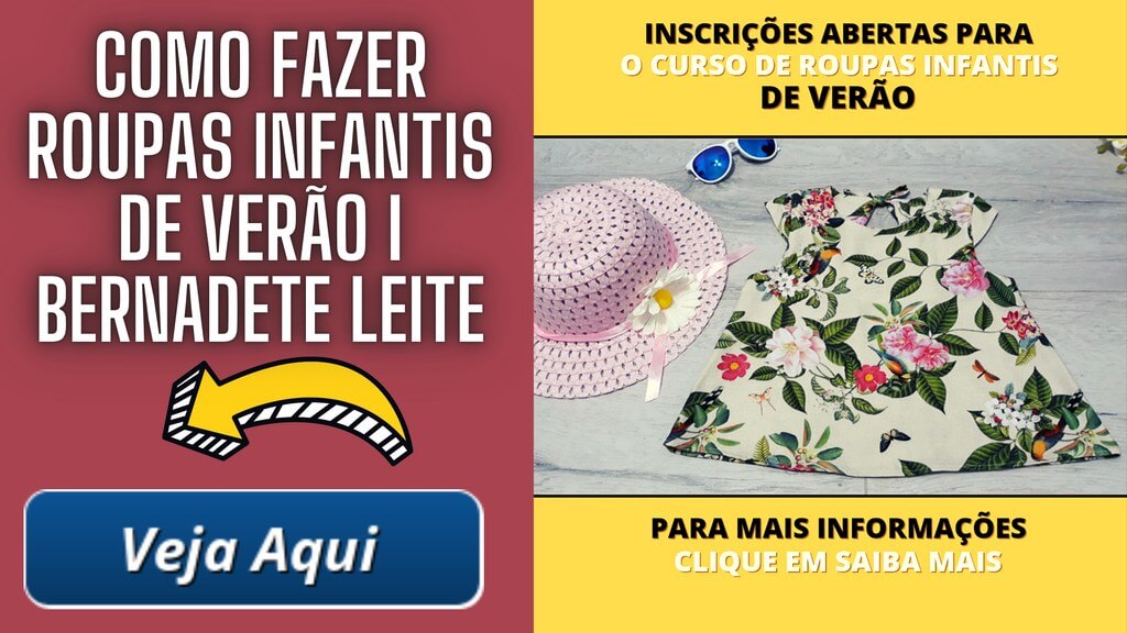 Como fazer roupas infantil 