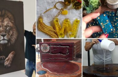 Artesanato em resina curso completo passo a passo