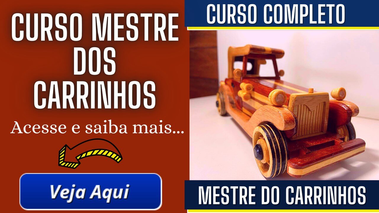 como fazer carrinhos de madeira 