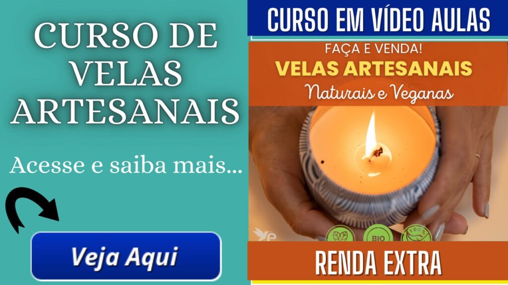 velas artesanais renda extra como fazer